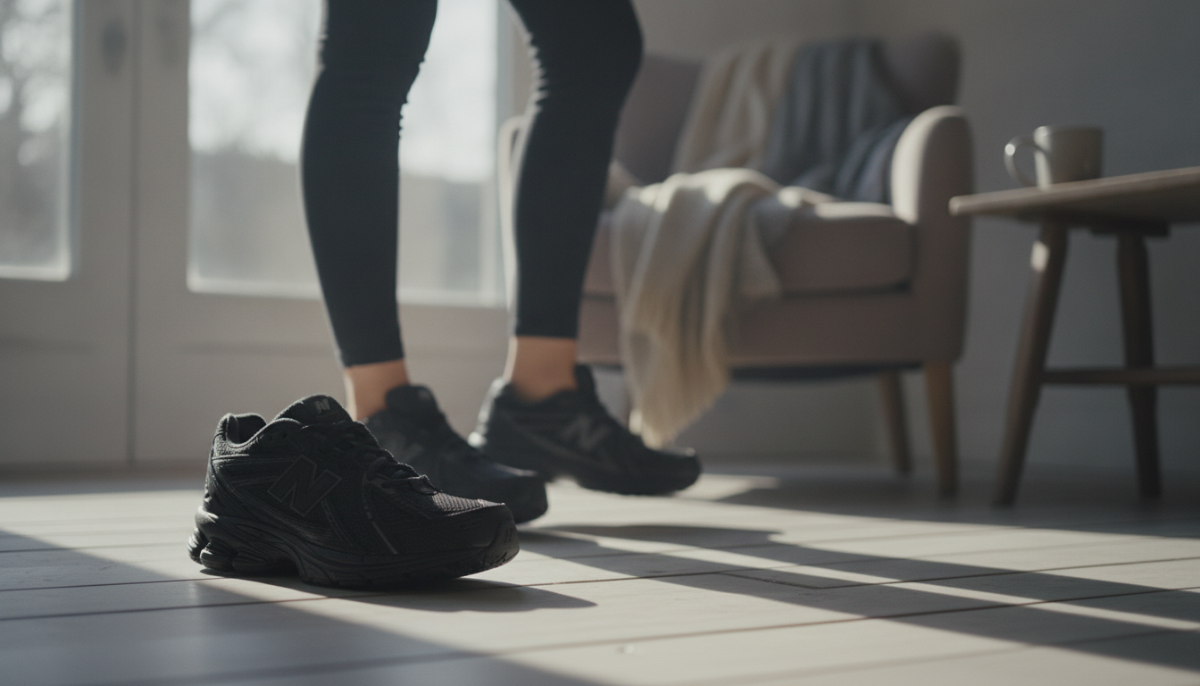 New Balance Women’s Black Sneakers for All-Day Comfort