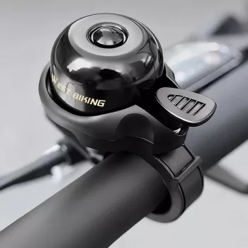 Mini Copper Bike Bell: Crisp Chime for 0.75–1.25 in Bars